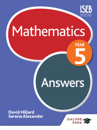 Cover image: Mathematics Year 5 Answers 9781471831669
