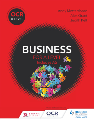Cover image: OCR Business for A Level 9781471835032