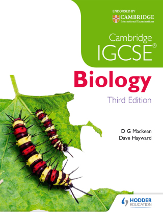 Cover image: Cambridge IGCSE Biology 3rd Edition 3rd edition 9781471841439