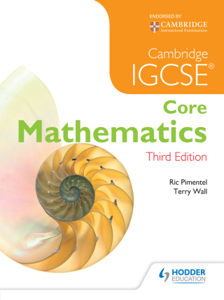 Cover image: IGCSE Core Mathematics 3ed   CD 9781471843174