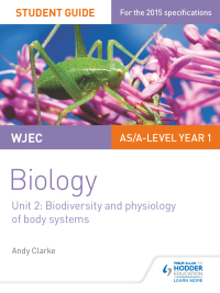 Cover image: WJEC/Eduqas AS/A Level Year 1 Biology Student Guide: Biodiversity and physiology of body systems 9781471844058