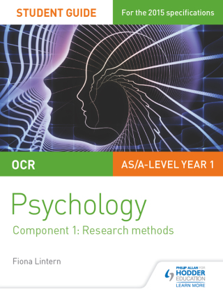 Cover image: OCR Psychology Student Guide 1: Component 1: Research methods 9781471844164