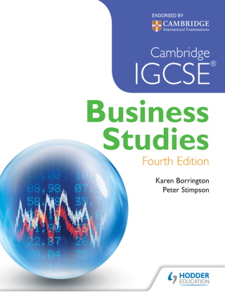 Cover image: Cambridge IGCSE Business Studies 4th edition 4th edition 9781471845147
