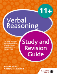 Cover image: 11+ Verbal Reasoning Study and Revision Guide 9781471849077