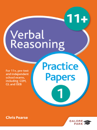 Cover image: 11+ Verbal Reasoning Practice Papers 1 9781471849176