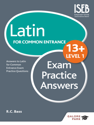 Cover image: Latin for Common Entrance 13  Exam Practice Answers Level 1 9781471853258