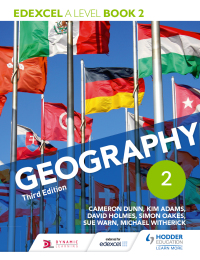 Cover image: Edexcel A level Geography Book 2 Third Edition 3rd edition 9781471856051