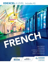 Cover image: Edexcel A level French (includes AS) 9781471858161