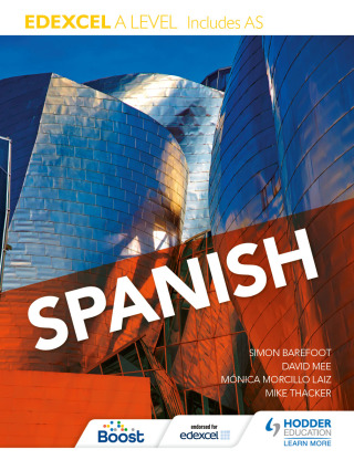 Cover image: Edexcel A level Spanish (includes AS) 9781471858314
