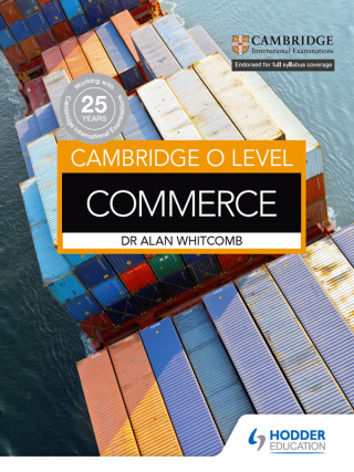 Cover image: Cambridge O Level Commerce 9781471859656