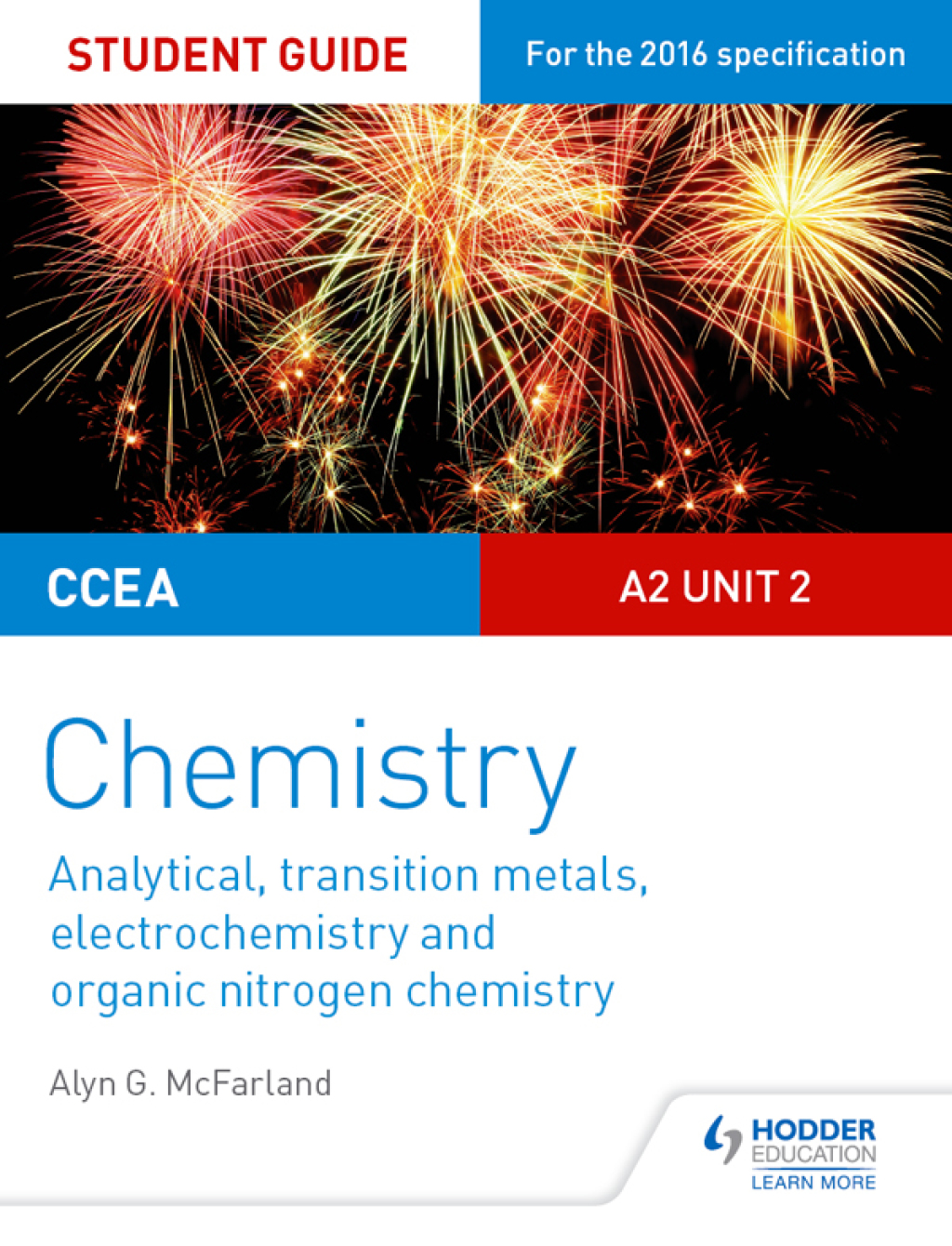 CCEA A2 Unit 2 Chemistry Student Guide: Analytical, Transition Metals, Electrochemistry and Organic Nitrogen Chemistry