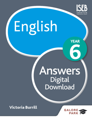Cover image: English Year 6 Answers 9781471867156