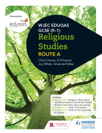 Cover image: Eduqas GCSE (9-1) Religious Studies Route A 9781471867620