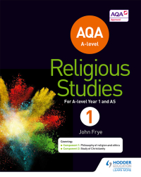 Cover image: AQA A-level Religious Studies Year 1: Including AS 9781471873966