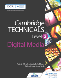 Cover image: Cambridge Technicals Level 3 Digital Media 9781471874741