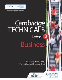 Cover image: Cambridge Technicals Level 3 Business 9781471874796