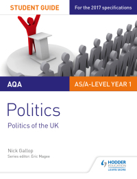 Cover image: AQA AS/A-level Politics Student Guide 2: Politics of the UK 9781471893186
