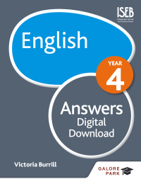 Cover image: English Year 4 Answers 9781471896620