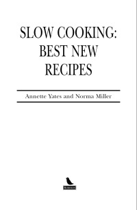 Cover image: Slow Cooking: Best New Recipes 9780716022220
