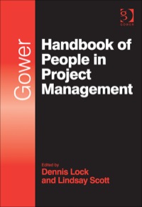 Cover image: Gower Handbook of People in Project Management 9781409437857