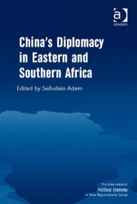Omslagafbeelding: China's Diplomacy in Eastern and Southern Africa 9781409447092