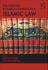 Cover image: The Ashgate Research Companion to Islamic Law 9781409438939