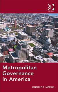 Cover image: Metropolitan Governance in America 9781409421924