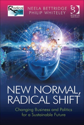 Omslagafbeelding: New Normal, Radical Shift: Changing Business and Politics for a Sustainable Future 9781409455745
