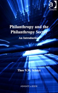 Omslagafbeelding: Philanthropy and the Philanthropy Sector 9781472412805