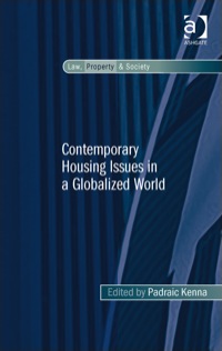 صورة الغلاف: Contemporary Housing Issues in a Globalized World 9781472415370