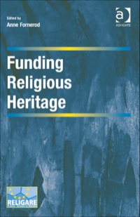 Cover image: Funding Religious Heritage 9781472420190