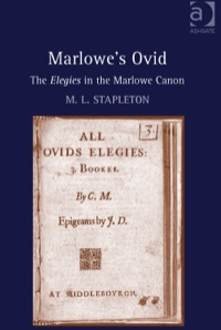 Cover image: Marlowe's Ovid: The Elegies in the Marlowe Canon 9781472424945