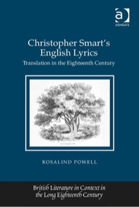 Omslagafbeelding: Christopher Smart's English Lyrics: Translation in the Eighteenth Century 9781472435071
