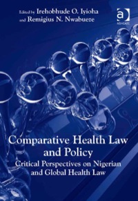 Cover image: Comparative Health Law and Policy 9781472436757