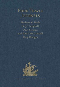 Cover image: Four Travel Journals: The Americas, Antarctica and Africa, 1775-1874 9780904180909