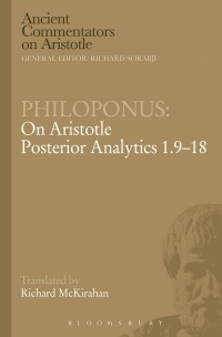 Cover image: Philoponus: On Aristotle Posterior Analytics 1.9-18 1st edition 9781472557971