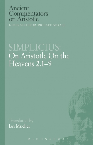 Imagen de portada: Simplicius: On Aristotle On the Heavens 2.1-9 1st edition 9781472557414