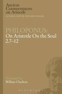 Titelbild: Philoponus: On Aristotle On the Soul 2.7-12 1st edition 9781472557766