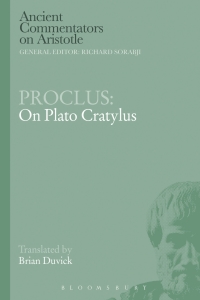 Cover image: Proclus: On Plato Cratylus 1st edition 9781472558190