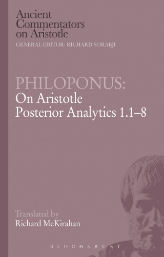 Immagine di copertina: Philoponus: On Aristotle Posterior Analytics 1.1-8 1st edition 9781472558183