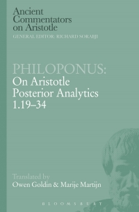 صورة الغلاف: Philoponus: On Aristotle Posterior Analytics 1.19-34 1st edition 9781472557995