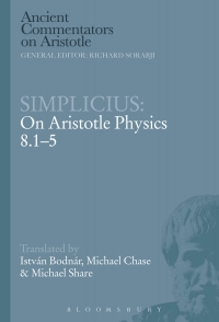 表紙画像: Simplicius: On Aristotle Physics 8.1-5 1st edition 9781472539175