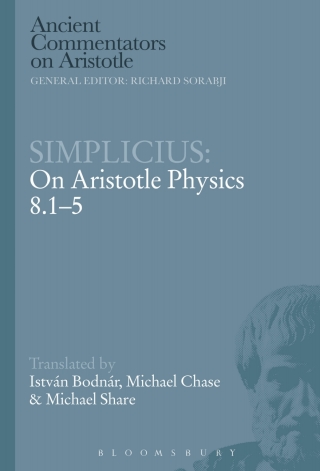 Cover image: Simplicius: On Aristotle Physics 8.1-5 1st edition 9781472539175