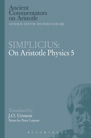 Cover image: Simplicius: On Aristotle Physics 5 1st edition 9781472558466