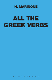 Titelbild: All the Greek Verbs 1st edition 9780715617724