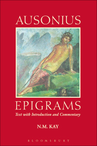 صورة الغلاف: Ausonius: Epigrams 1st edition 9780715631058