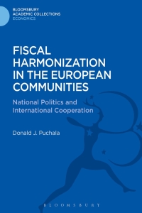 Cover image: Fiscal Harmonization in the European Communities 1st edition 9781472514189