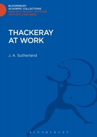 Cover image: Thackeray at Work 1st edition 9781472509178