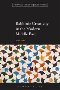Imagen de portada: Rabbinic Creativity in the Modern Middle East 1st edition 9781441133298