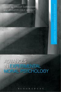 Imagen de portada: Advances in Experimental Moral Psychology 1st edition 9781474257121